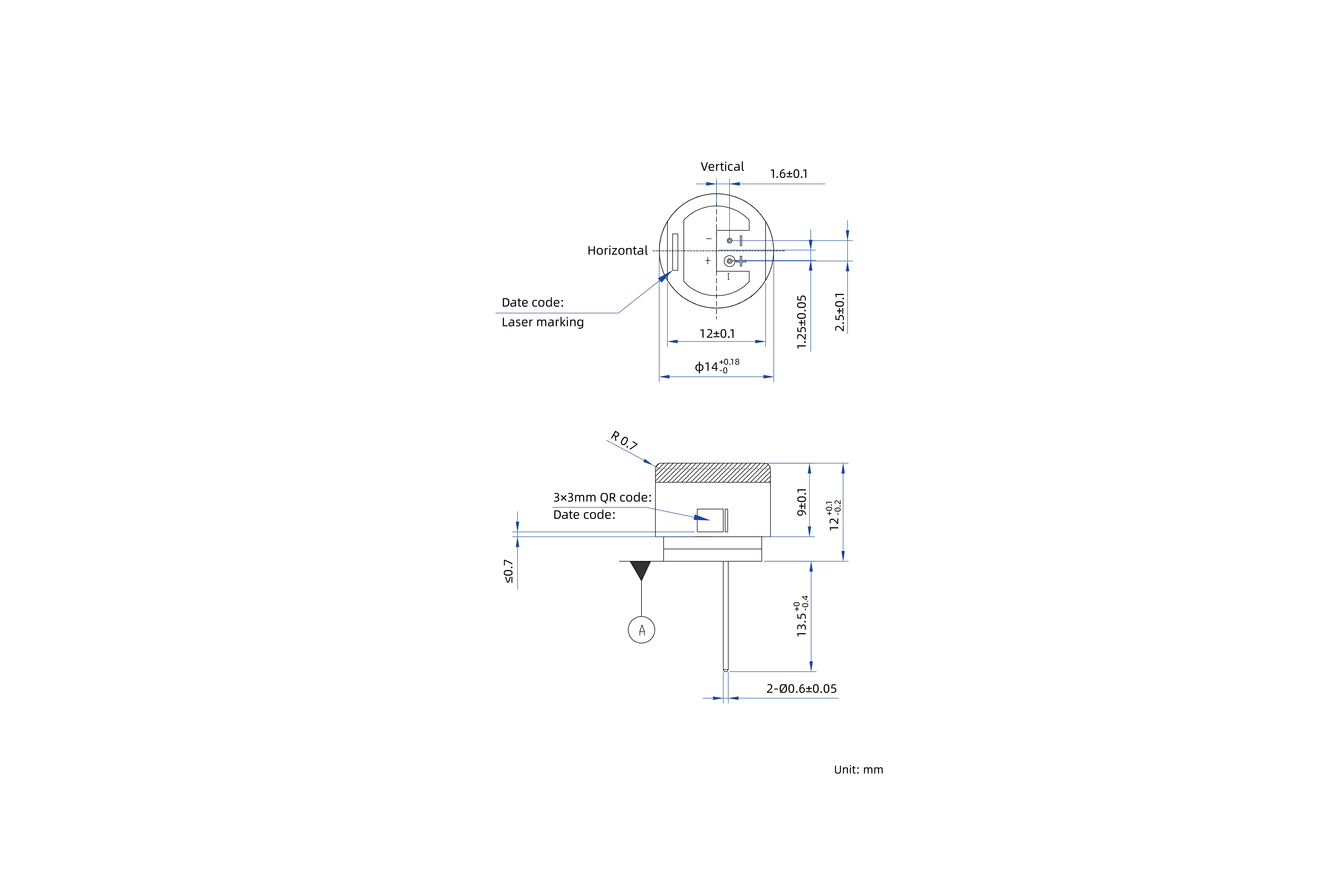 Ultrasonic Sensor BPU1458IFAH12D D